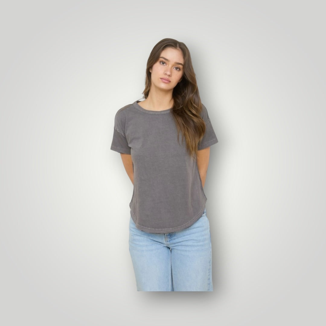 Charcoal JOA Women-Tops, Small